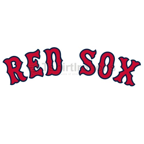 Boston Red Sox T-shirts Iron On Transfers N1465